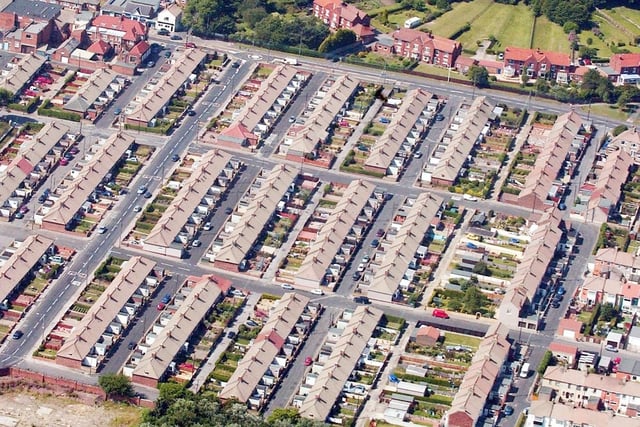 Can you spot a familiar street in this 14-year-old aerial photo of Horden?