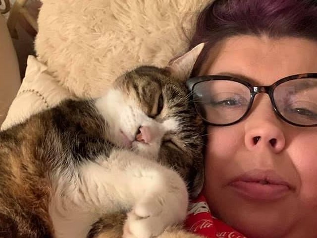 Cat Dayha with owner Melissa Haw.