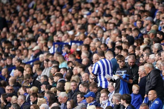 Over 33,500 fans will watch Sheffield Wednesday's clash with Portsmouth on Saturday.