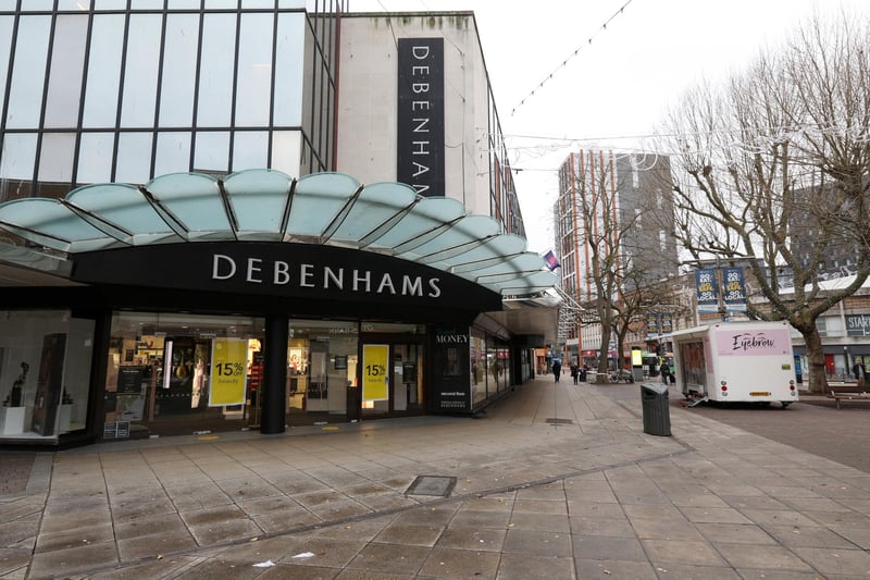 The iconic Debenhams store on Commercial Road closed in 2020 due to the company going into liquidation. The brand was later sold to online retailer, Boohoo.