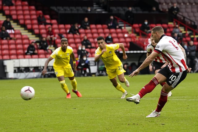 Billy Sharp scores goals. Stepped off the bench to smash home a penalty