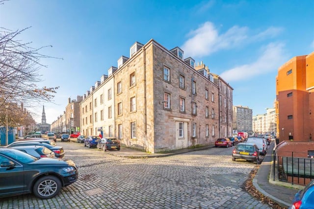 Located in the vibrant bustling Leith area, this one bedroom first floor flat-going for offers over £109,000- is beautifully presented and presents an excellent opportunity for the first time buyer or investor. 
The property is entered via a well maintained communal stairwell and comprises of a hallway with storage cupboard housing the hot water cylinder, open plan living room / kitchen with timber sash window and laminate floor.