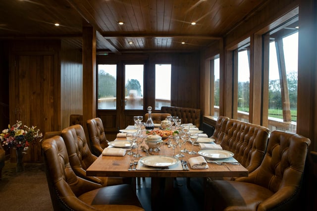 The onboard Oakwood Restaurant, serving a select menu of locally sourced Scottish delights, can be reserved in advance.