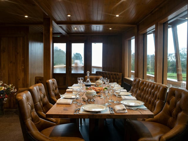 The onboard Oakwood Restaurant, serving a select menu of locally sourced Scottish delights, can be reserved in advance.