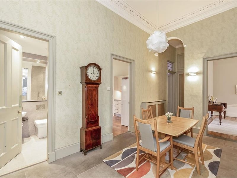 Dining hallway.