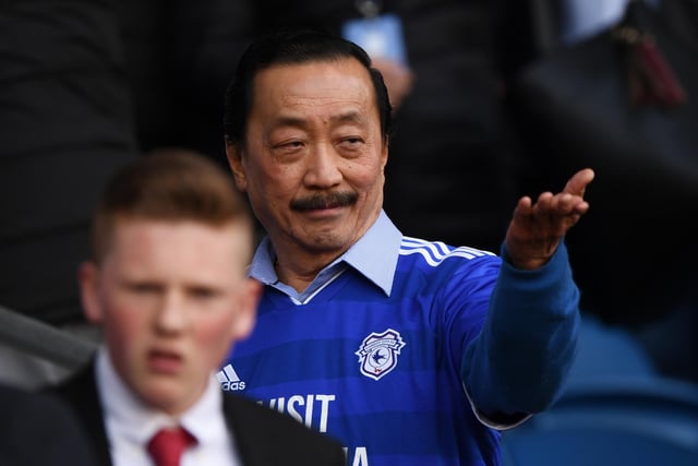 Cardiff City owner Vincent Tan has sold half of his stake in MLS club Los Angeles FC, which has sparked speculation he could be set to plough some serious money into the Bluebirds. (Wales Online). (Photo by Stu Forster/Getty Images)