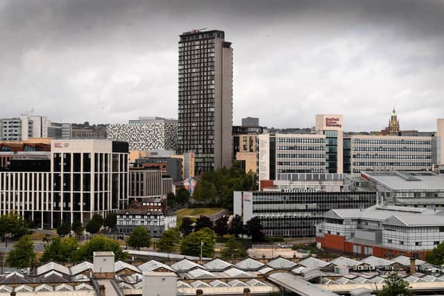 A view of the Sheffield skyline. PIC: Simon Hulme