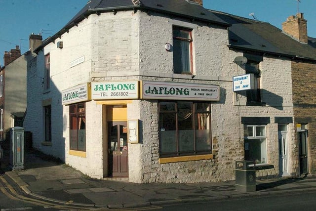 The  original Jaflong Indian Restaurant at Northfield Road, Crookes, pictured before it moved to new premises.... December 2005
