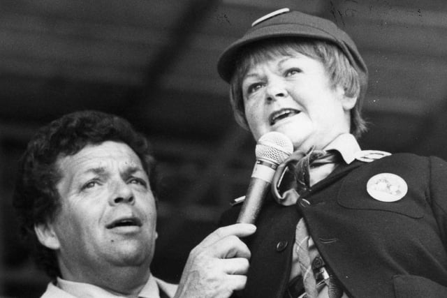 The Krankies at Bents Park in August 1991. Were you there?