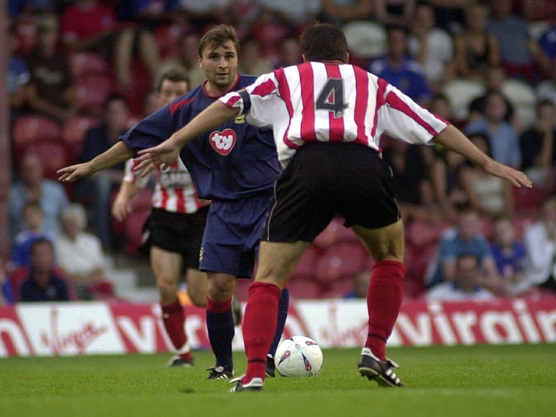 Manchester City legend tried to earn a deal in 2003 without success.