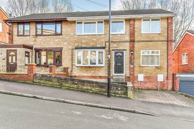 This four-bed semi-detached property has a guide price of £180,000. The sale is being handled by William H Brown at Banner Cross. See https://www.zoopla.co.uk/for-sale/details/54239313 for more information.