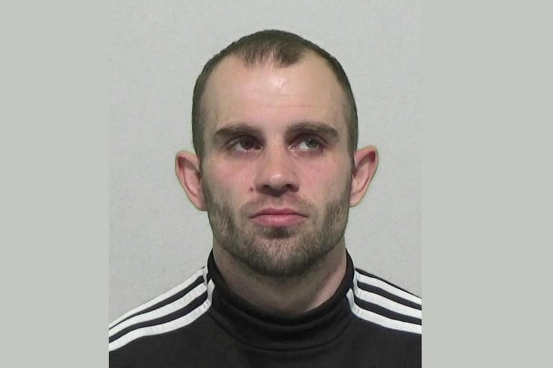 Scotter, 31, of no fixed abode, was jailed for 24 weeks by South Tyneside magistrates for breach of a suspended sentence
