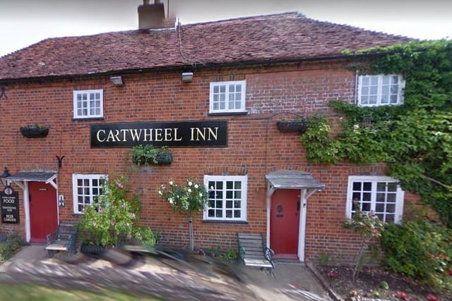 Winner: The Cartwheel Inn has been crowned the best place to eat fish and chips in Hampshire by Tripadvisor, having a 5 star rating from 699 reviews.