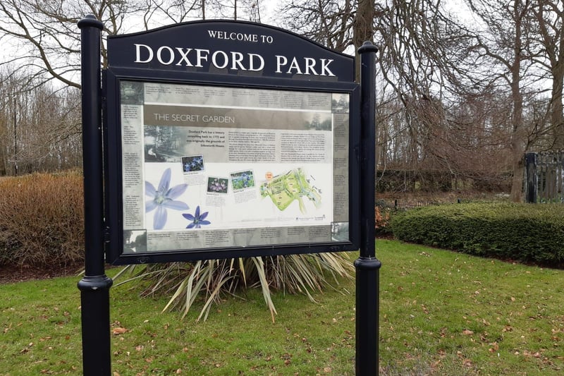Take a stroll through Doxford Park which is situated in the grounds of the Doxford family home.