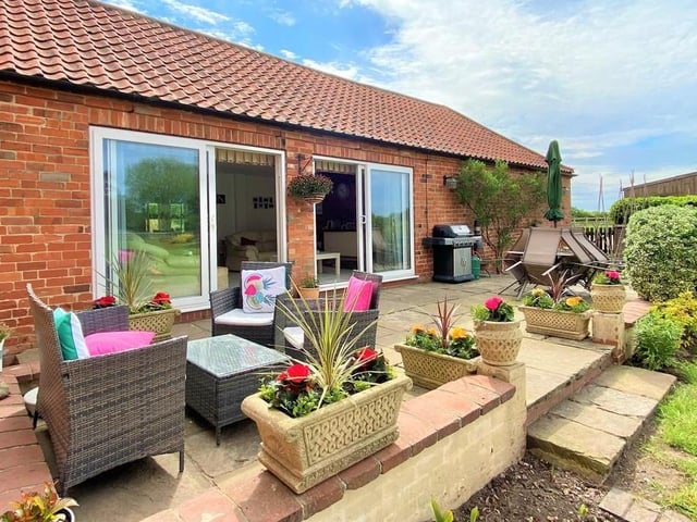Another view of the patio area. The perfect spot to entertain family and friends.