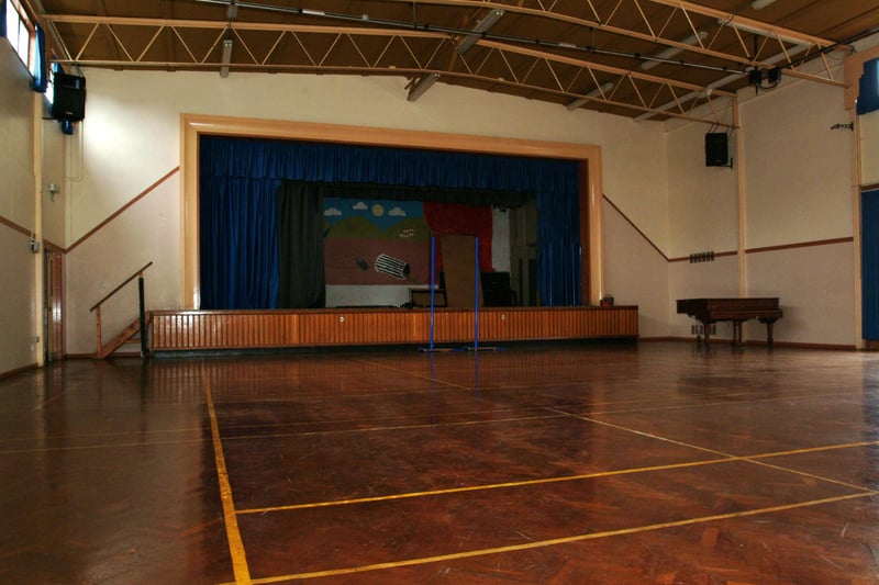 The old school hall.