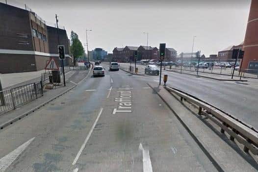 Police are appealing for witnesses after a collision left a pedestrian with life-threatening injuries on Trafford Way, Doncaster, on Thursday, March 12. Picture courtesy of Google Maps.