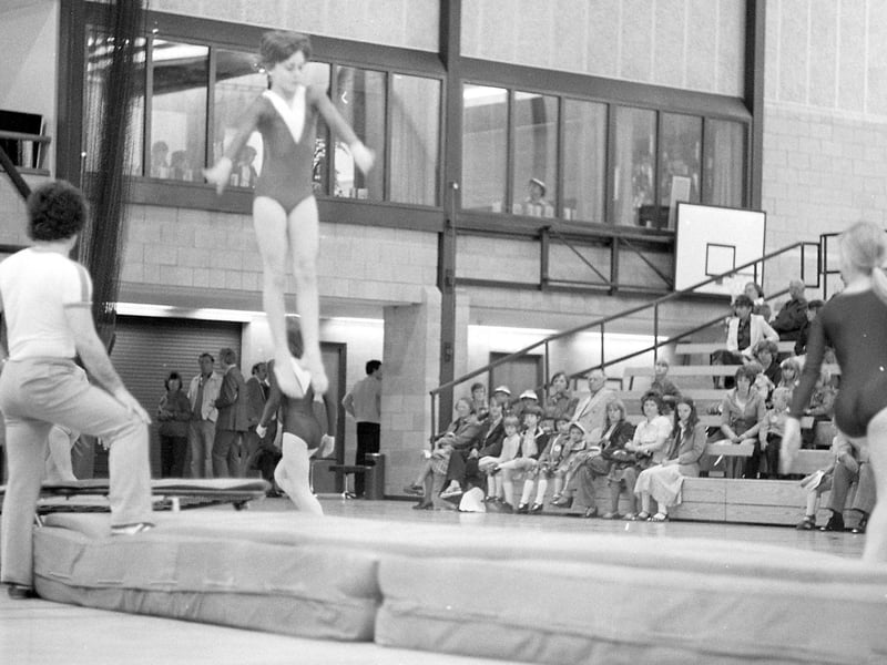 Mansfield Leisure Centre was opened by singer Frankie Vaughan in 1980.