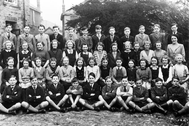 Ecclesall Church school, J4 class 1952......John Richardson is second from left, front row