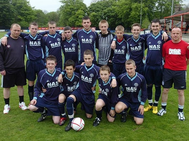 Pictured at Sheffield Club ground, Dronfield, where the Sheffield School's Clegg Shield football final was played between City School and Handsworth Grange. Seen is the City team, on May 9, 2007