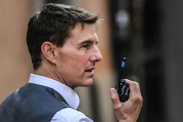 Tom Cruise has been shooting scenes for Mission Impossible 7 in Yorkshire (pic: Alberto Pizzoli/Getty Images)