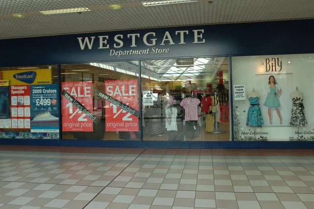 It's 13 years since this photograph was taken. Remember the Westgate department store?