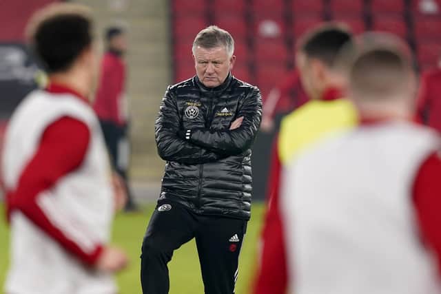 Chris Wilder won two promotions with Sheffield United and took them to ninth in the Premier League: Andrew Yates/Sportimage