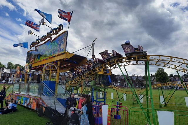 This roller coaster for kids is £2 per child and £2 per adult.