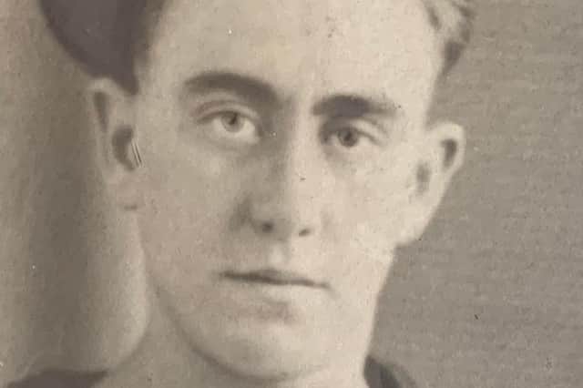Frank Osborne died aged 22 on the HMS Barham which was torpedoed by a German U-boat in November 1941