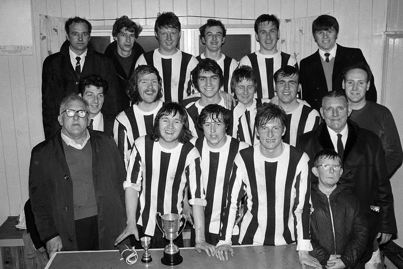 The Warsop Charity Cup Final winners in 1970 - spot any familiar faces?