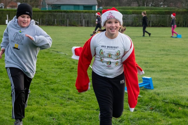St Wilfrid’s Catholic Primary School, in Blyth, held a fundraising festive run.