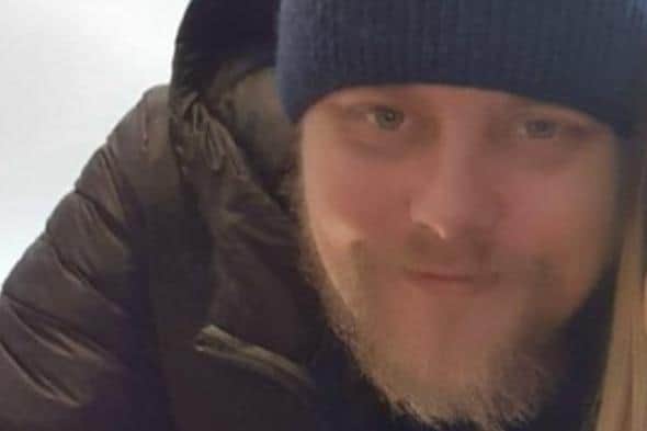 Worried police have launched a search, after it emerged a man named only as Benjamin, pictured,  has been missing from his Sheffield home for almost a week.