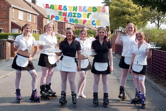 A rollerblading fundraiser gathered in money for Hartlepool's hospice in 2004. Were you there?