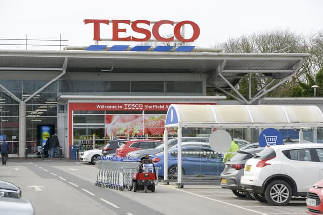 Tesco is among the supermarkets introducing protective screens at its checkouts