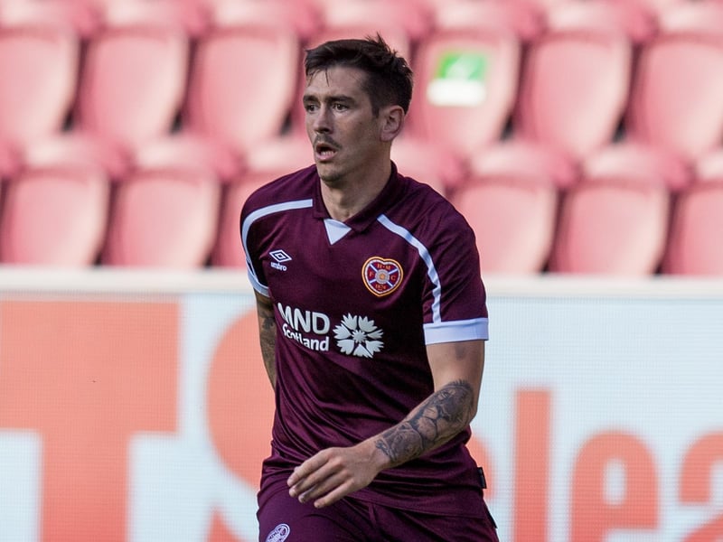 Allowed Hearts to go to a 4-2-3-1. Was forward thinking with his play.