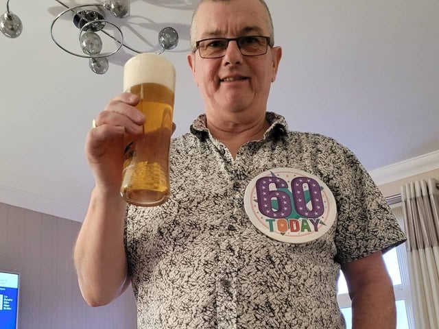 Lisa Swift, said: "Husband Kevin Swift 60 on 16th Jan."