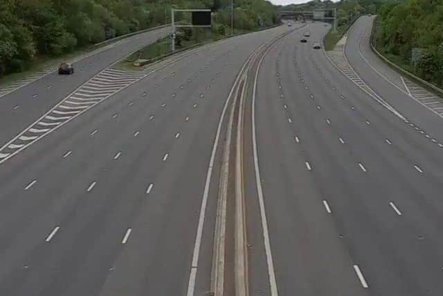 The M1 is looking a little different these days...