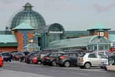 Meadowhall has 12,000 parking spaces. Picture: Dean Atkins.