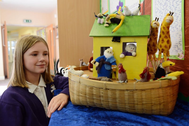 Cleadon Church of England Academy charter school pupil Scarlett Van Malland was in the picture with Noah's Arc in 2019. Who can tell us more?