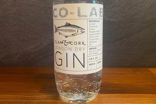 New seafood gin, 'Clam and Cork', being produced in Sheffield.
