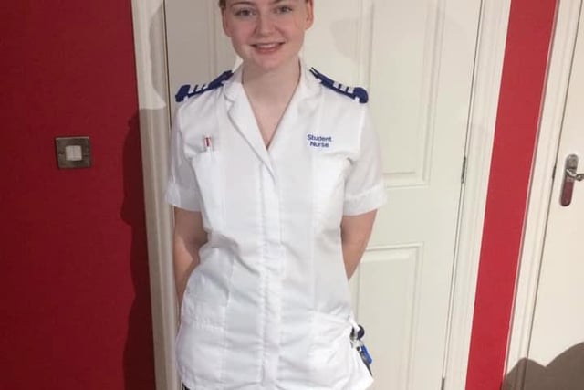 NHS hero pictures. Chloe Penistone - nurse.