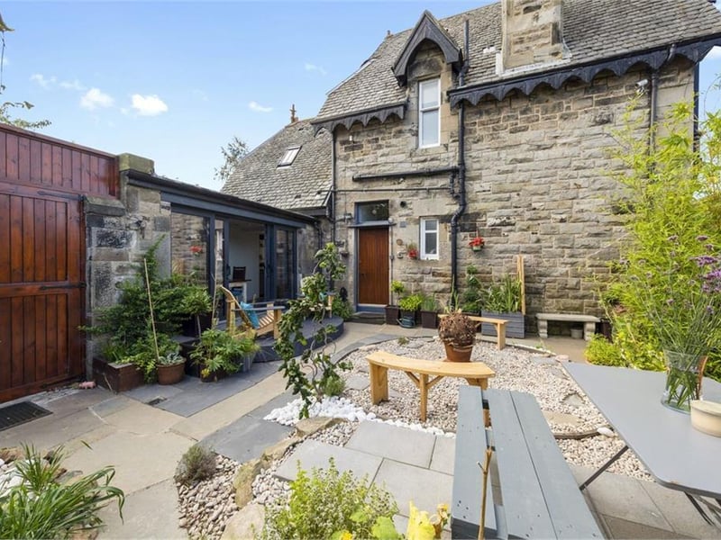 Rear of property.