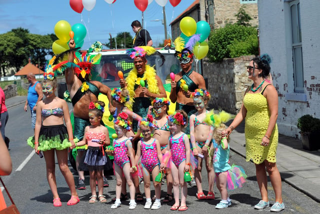 A Brazilian theme at the Greatham Feast in 2014.