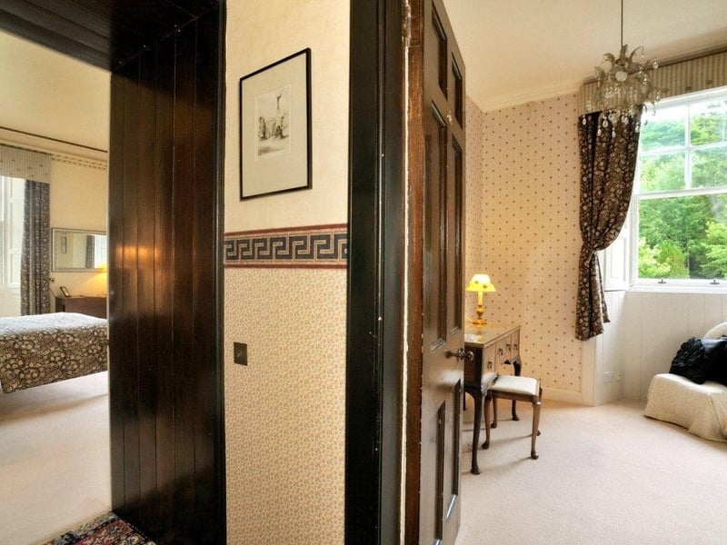 Master bedroom and dressing room.