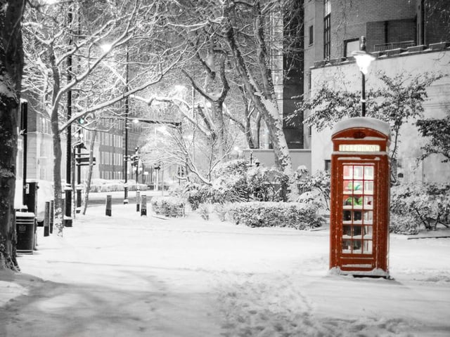 Odds: 7/1. Implied chance of snow on Christmas Day: 12.50%