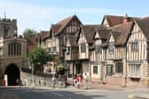 Charity begins at Lord Leycester Hospital timber-framed home of former soldiers.