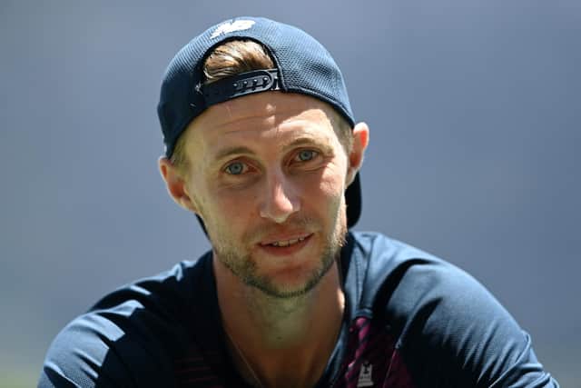 England cricketer Joe Root. Photo by Shaun Botterill/Getty Images