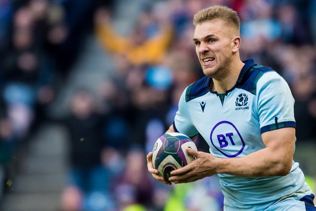 A favourite of Gregor Townsend’s, this solid centre never lets the side down. His first Scotland start in Wales two years ago did not go well but the Carlisle-born 29-year-old has blossomed since and become a bedrock of the Scotland midfield.
