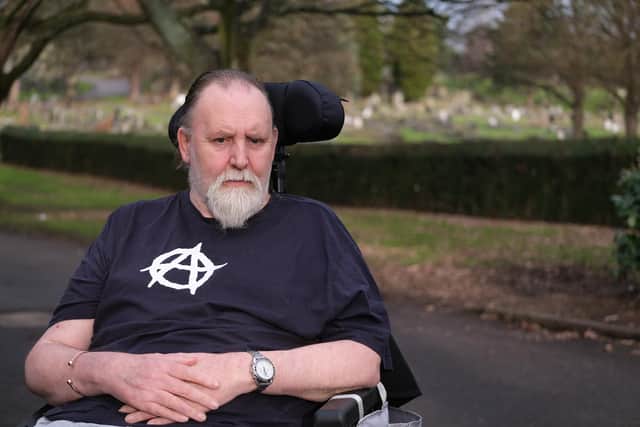 Darren Rix who made fantasy figures for VIP customers before losing his legs to sepsis