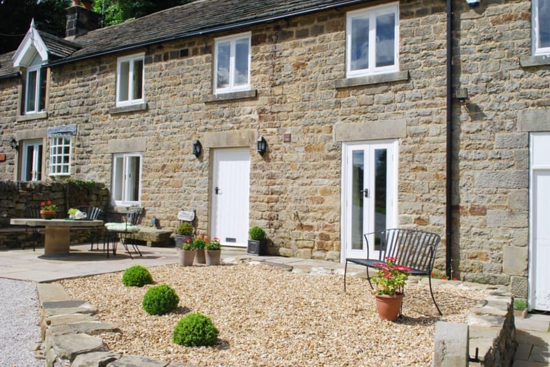 Bank Cottage, in Grindleford, sleeps six. It is situated on a quiet lane and has been refurbished, yet retains its original character. (https://www.cottages.com/cottages/bank-cottage-rccr)